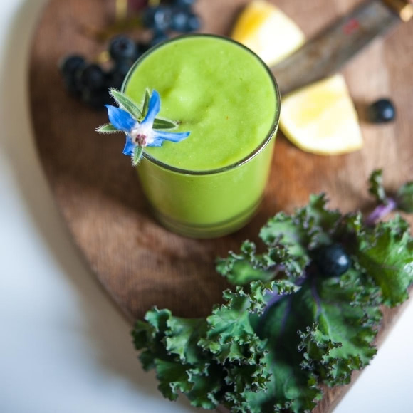 Grünkohl im Smoothie