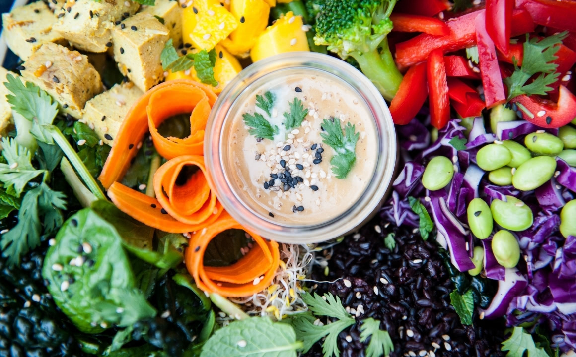Buddha Rainbow Bowl Rezept