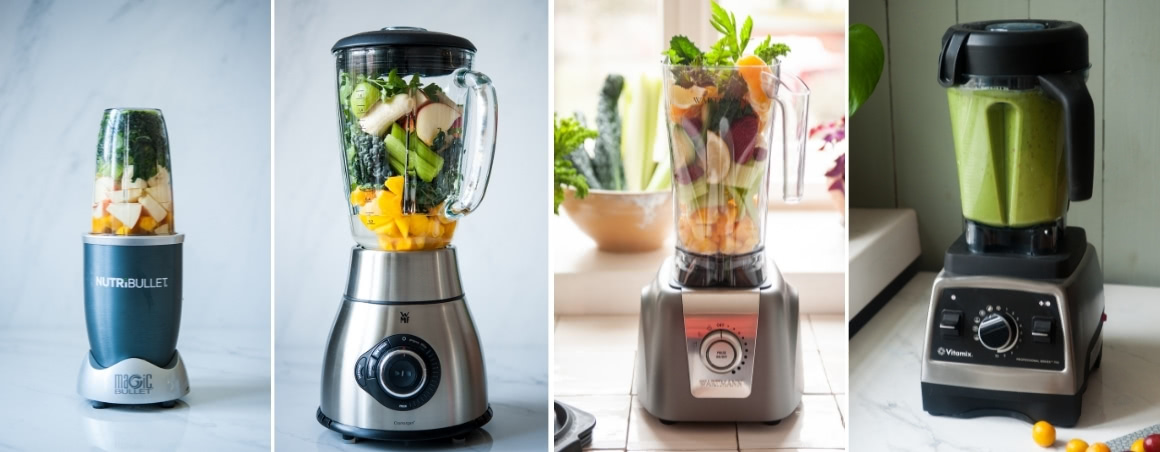 Vier Standmixer im Test