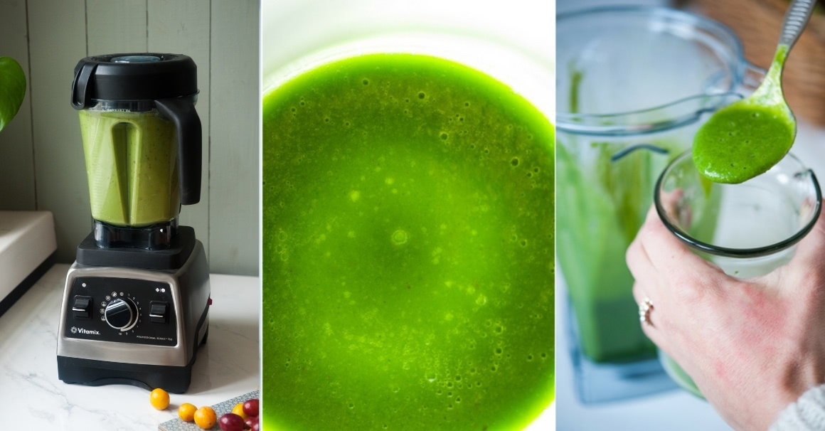 Vitamix Pro 750 im Grüne-Smoothies-Test