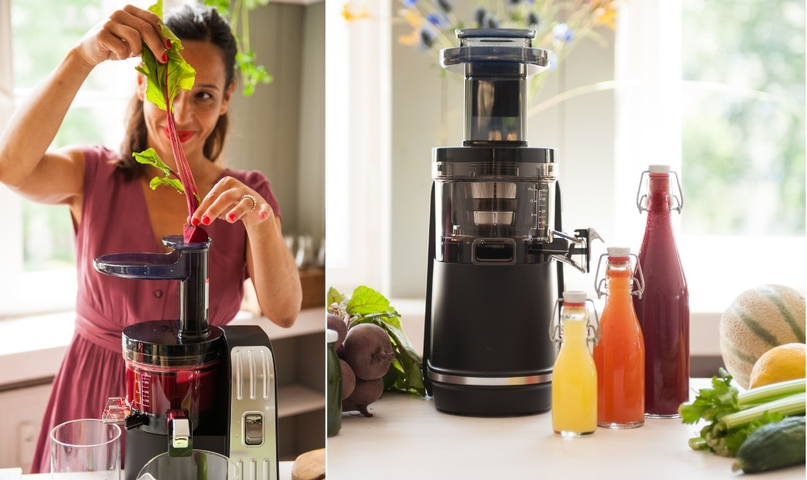 Im Sana Juicer EUJ-828 Säfte zubereiten